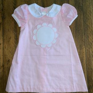 NOWT.  Pink Gingham Dress.